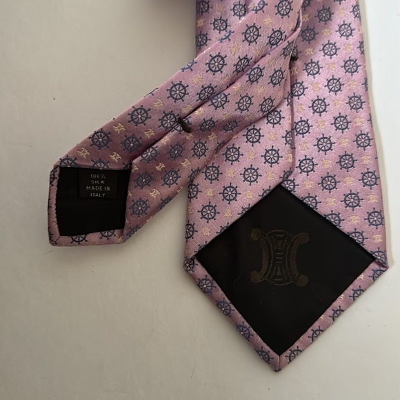 Celine silk tie - Picture 4 of 7